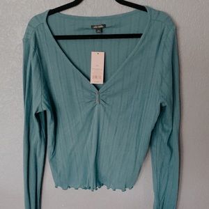 Wild Fable Blue Crop Top!